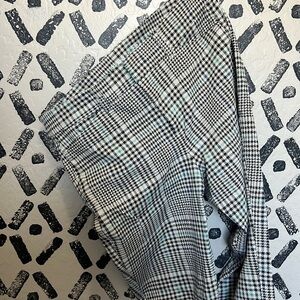 Old, navy, high-rise, pixie dress pant